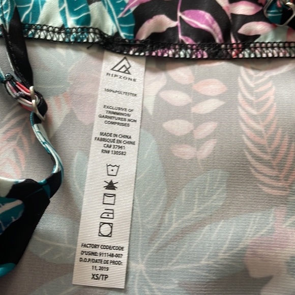 Silky Tank sz XS NWoT Ripzone - Picture 4 of 5